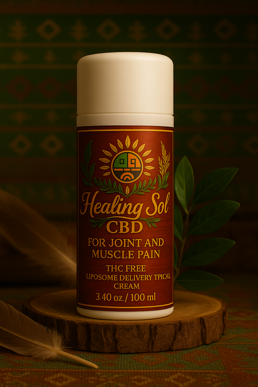 3.4 OZ CBD Cream