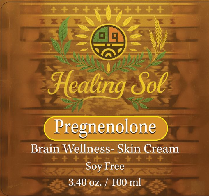 3.4 Oz Pregnenolone Brain Support Wellness