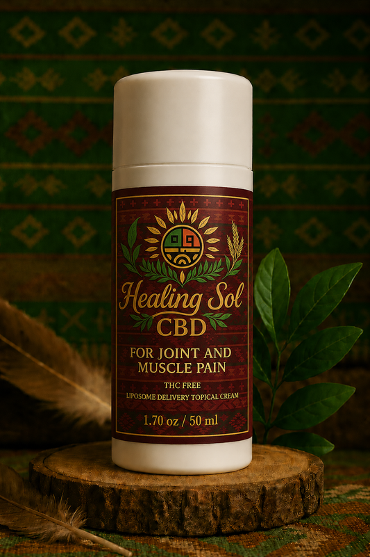Healing Sol CBD Cream 1.7 Oz – Maximum Absorption Transdermal Relief