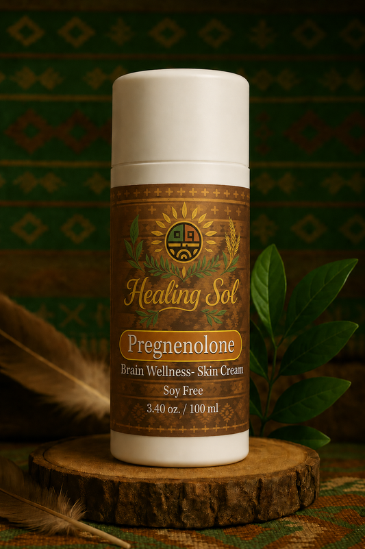 Pregnenolone Cream 3.4 Oz – Brain, Mood & Hormone Support