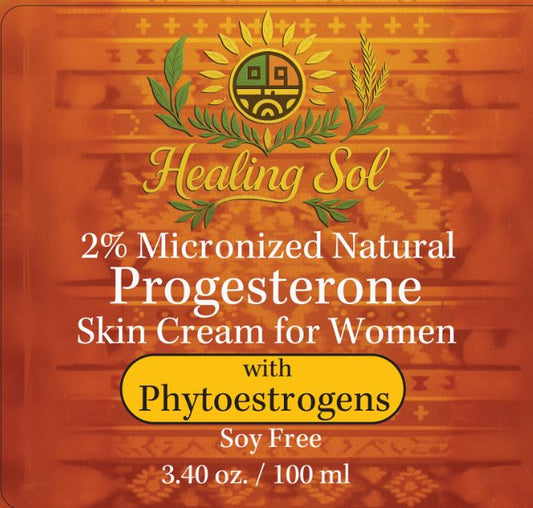 Natural Progesterone (with Phytoestrogens) Cream for Women